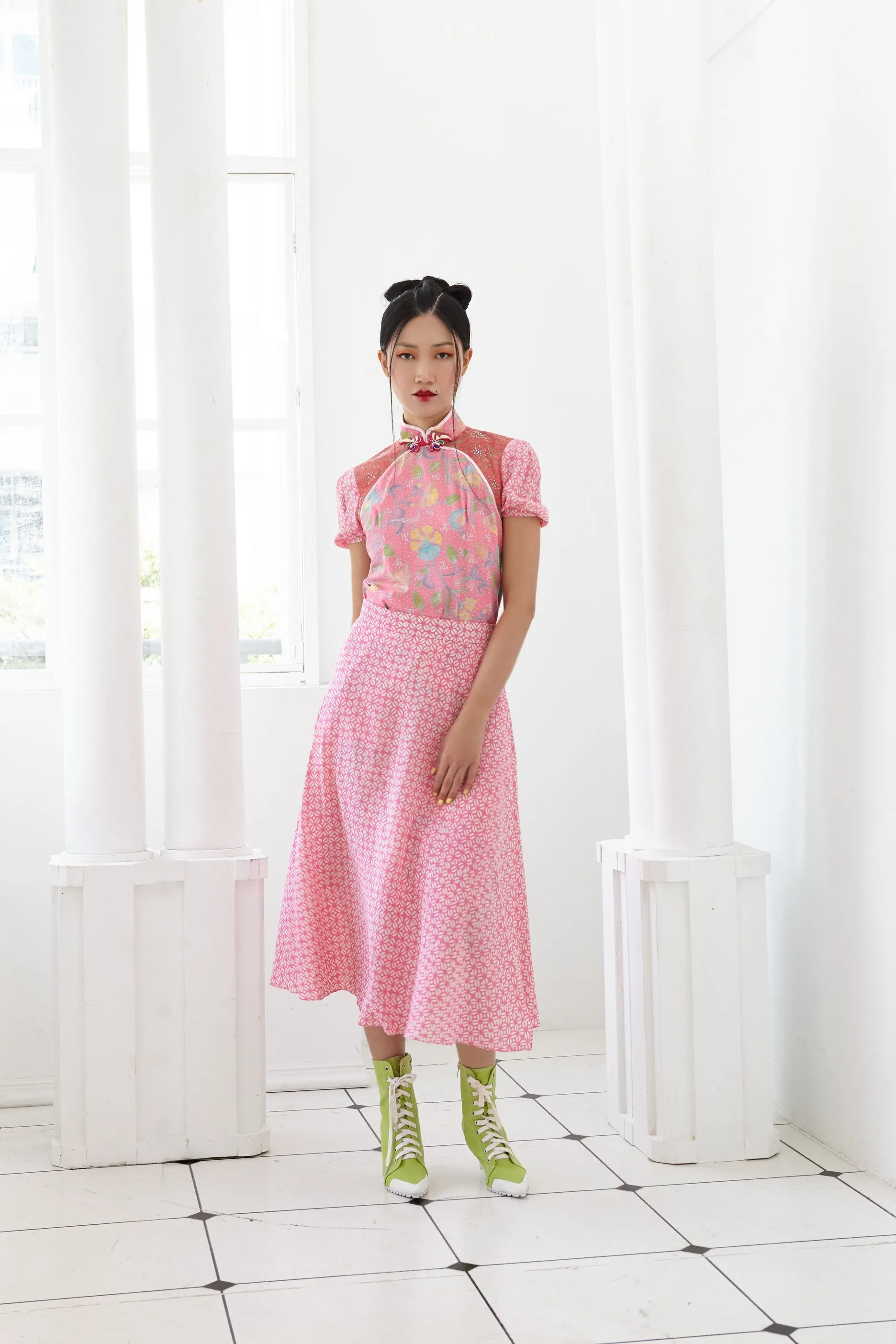Pre-Order PINK BATIK SKIRT - PINK